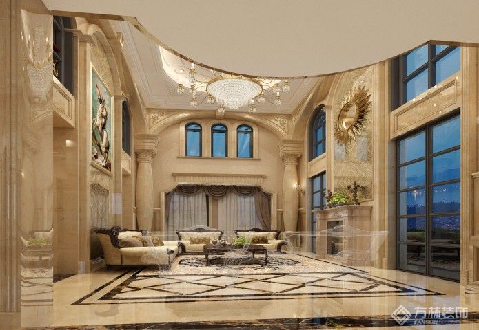 纳帕溪谷500㎡欧式风格装修效果图